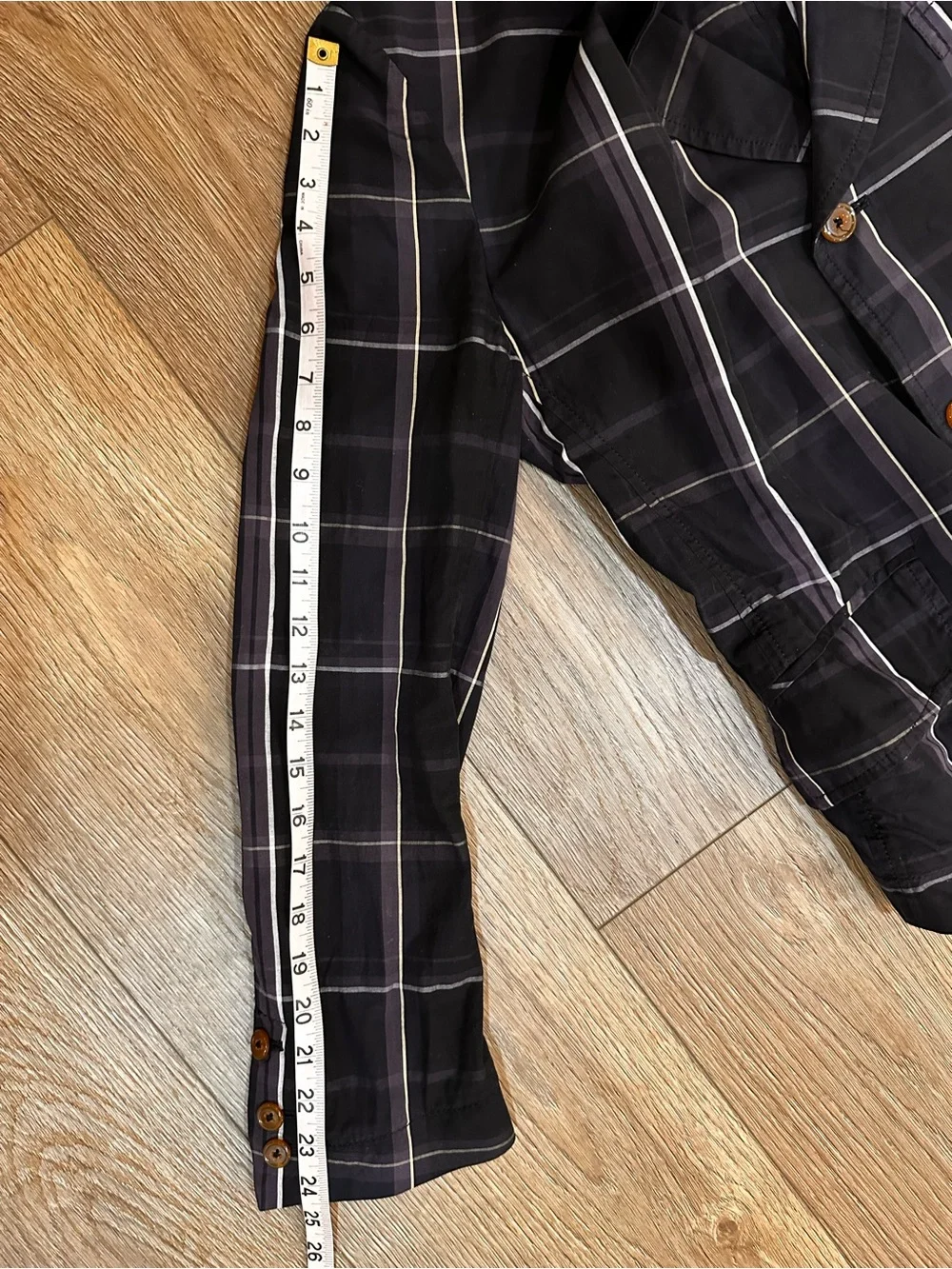 Vintage Men’s Vivienne Westwood Plaid Blazer Suit Jacket Size IT 46 US 36 Navy - Picture 10 of 10
